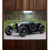 Металлическая табличка Bugatti Type 37